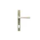 From The Anvil Satin Marine Ss (316) Newbury Slimline Lever Espag. Lock Set