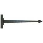 From The Anvil Black 36" Barn Door T Hinge (pair)
