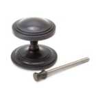 From The Anvil Aged Bronze Art Deco Centre Door Knob