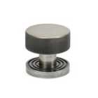 From The Anvil Pewter Brompton Mortice/Rim Knob Set (beehive)