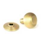 From The Anvil Satin Brass Beehive Centre Door Knob