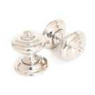 From The Anvil Polished Nickel Elmore Concealed Mortice Knob Set