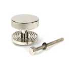 From The Anvil Polished Nickel Brompton Centre Door Knob (beehive)