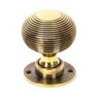 From The Anvil Aged Brass Beehive Mortice/Rim Knob Set