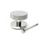 From The Anvil Polished Marine Ss (316) Brompton Centre Door Knob (plain)