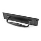 From The Anvil Aged Bronze 300Mm Art Deco Pull Handle On Backplate