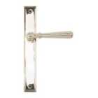 From The Anvil Polished Nickel Newbury Slimline Lever Espag. Latch Set