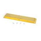From The Anvil Polished Brass 250Mm Art Deco Rectangular Pull