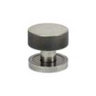 From The Anvil Pewter Brompton Mortice/Rim Knob Set (plain)