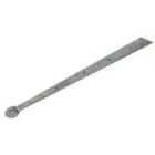 From The Anvil Pewter 24" Penny End Hinge Front (pair)
