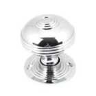 From The Anvil Polished Chrome 63Mm Prestbury Mortice/Rim Knob Set