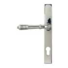 From The Anvil Polished Marine Ss (316) Reeded Slimline Lever Espag. Lock Set