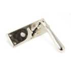 From The Anvil Polished Nickel Newbury Lever Bathroom Set