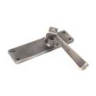 From The Anvil Antique Pewter Straight Lever Latch Set