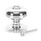 From The Anvil Polished Chrome Prestbury Centre Door Knob