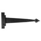 From The Anvil Black 12" Arrow Head T Hinge (pair)