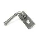 From The Anvil Pewter Regency Lever Euro Lock Set