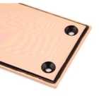 From The Anvil Polished Bronze 300Mm Art Deco Fingerplate