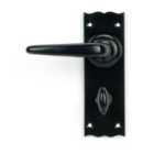 From The Anvil Black Oak Lever Bathroom Set