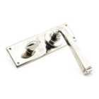 From The Anvil Polished Nickel Avon Lever Bathroom Set