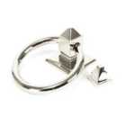 From The Anvil Polished Nickel Ring Door Knocker