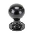 From The Anvil Black Regency Mortice/Rim Knob Set