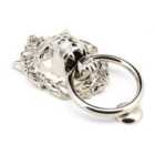 From The Anvil Polished Nickel Lion Head Door Knocker