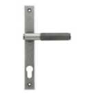 From The Anvil Pewter Brompton Slimline Lever Espag. Lock Set