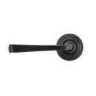 From The Anvil Black Avon Round Lever On Rose Set (beehive) - Unsprung