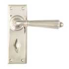 From The Anvil Polished Nickel Hinton Lever Bathroom Set