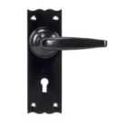 From The Anvil Black Oak Lever Lock Set
