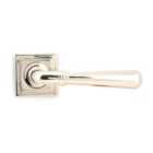 From The Anvil Polished Nickel Newbury Lever On Rose Set (square)