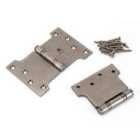 From The Anvil Pewter 4" X 4" X 6" Parliament Hinge (pair) Ss