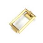 From The Anvil Satin Brass Brompton Door Knocker