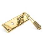 From The Anvil Aged Brass Reeded Lever Bathroom Set
