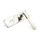 From The Anvil Polished Nickel Avon Lever Lock Set