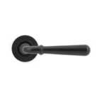 From The Anvil Aged Bronze Newbury Lever On Rose Set (plain)