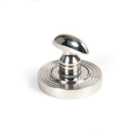 From The Anvil Polished Marine Ss (316) Round Thumbturn Set (beehive)