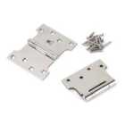 From The Anvil Polished Ss 4" X 3" X 5" Parliament Hinge (pair)