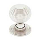 From The Anvil Polished Nickel Beehive Mortice/Rim Knob Set