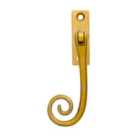 From The Anvil Polished Brass Slim Monkeytail Espag - Lh