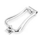 From The Anvil Polished Chrome Slimline Art Deco Door Knocker
