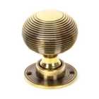 From The Anvil Aged Brass Heavy Beehive Mortice/Rim Knob Set