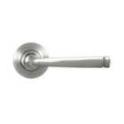 From The Anvil Satin Marine Ss (316) Avon Round Lever On Rose Set (plain)