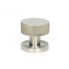 From The Anvil Satin Marine Ss (316) Brompton Mortice/Rim Knob Set (beehive)
