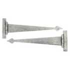 From The Anvil Pewter 15" Arrow Head T Hinge (pair)