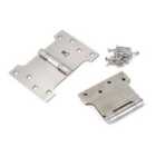 From The Anvil Satin Ss 4" X 4" X 6" Parliament Hinge (pair)
