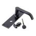 From The Anvil Black Deluxe Lever Bathroom Set