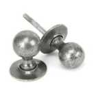 From The Anvil Pewter Round Mortice/Rim Knob Set