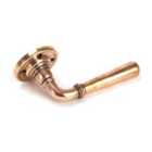 From The Anvil Polished Bronze Newbury Lever On Rose Set